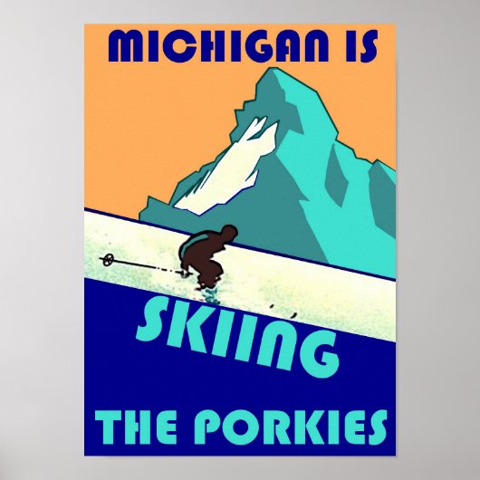 MICHIGAN IS EEN PROMOTIONEEL POSTER DAT DE PORKIES (Voorkant)