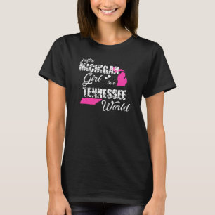 Michigan is gewoon een Michigan-meisje in een Tenn T-shirt
