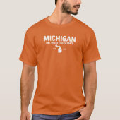 Michigan Is The Great Lakes State T-shirt (Voorkant)