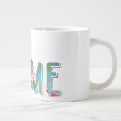 Michigan is thuis | Roze  Rozen en Aqua Grote Koffiekop (Rechts)