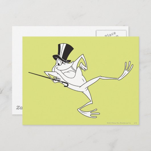 Michigan J. Frog Dancing Briefkaart (Voorkant / Achterkant)