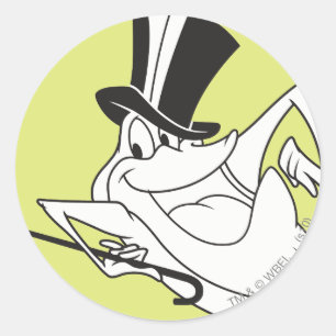 Michigan J. Frog Dancing Ronde Sticker