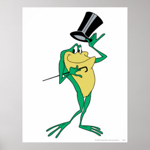 Michigan J. Frog in Kleur Poster