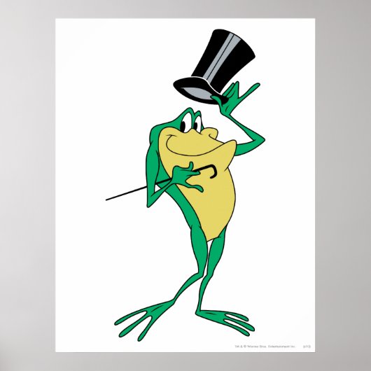 Michigan J. Frog in Kleur Poster (Voorkant)