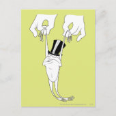 Michigan J. Frog met Help Briefkaart (Voorkant)