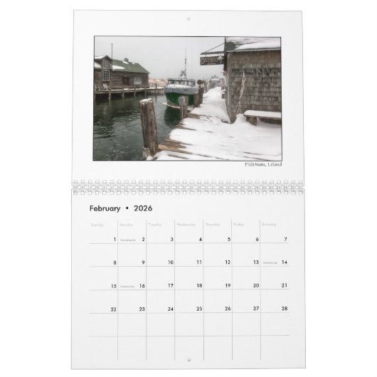 Michigan Kalender (Feb 2026)