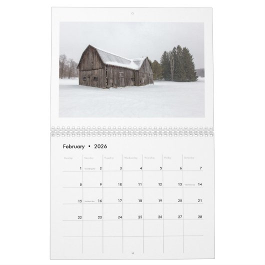 MICHIGAN KALENDER (Feb 2026)