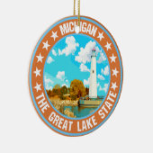Michigan Keramisch Ornament (Rechts)