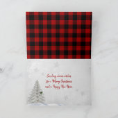 Michigan KerstBuffalo Pset Kaart (Binnen)