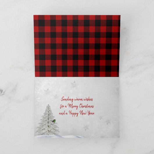 Michigan KerstBuffalo Pset Kaart (Binnen)