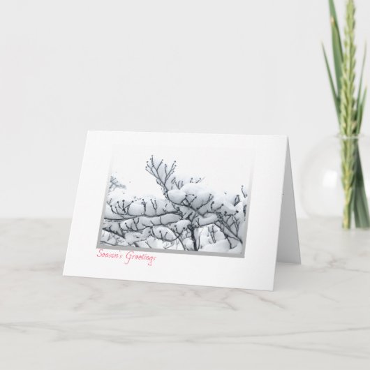 Michigan Kerstkaart Feestdagen Kaart (Voorkant)