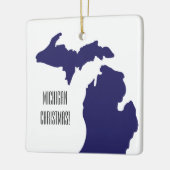 Michigan Kerstversient Keramisch Ornament (Links)