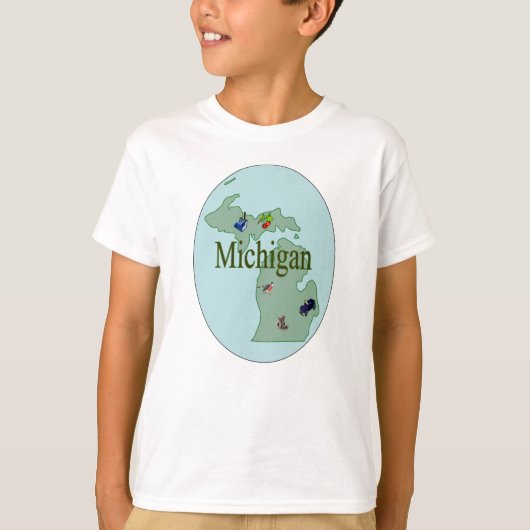 Michigan Kind T-Shirt (Voorkant)