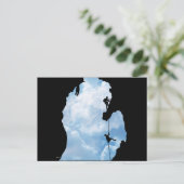 Michigan klimers briefkaart (Staand voorkant)