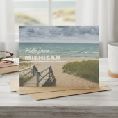 Michigan Kust Briefkaart