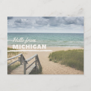 Michigan Kust Briefkaart