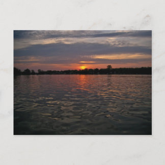 Michigan Lake Sunset Briefkaart