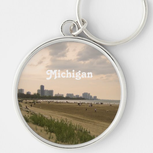 Michigan Landscape Sleutelhanger (Voorkant)