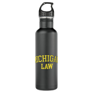 Michigan Law, Michigan Bar Afstuderen Gift Lawyer Waterfles