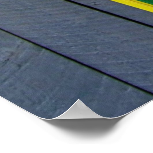 Michigan License Bord Love Heart  Art Poster (Hoek)