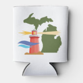 Michigan Lighthouse Blikjeskoeler (Voorkant)