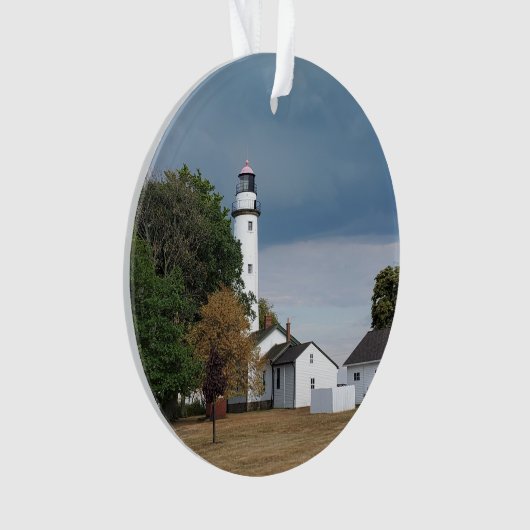 Michigan Lighthouse Ornament (voorkant)