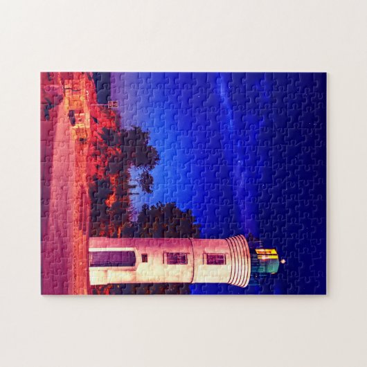 Michigan Lighthouse Puzzle Legpuzzel (Horizontaal)