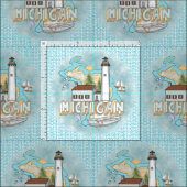 Michigan Lighthouse Stof (Delen)