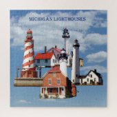 Michigan Lighthouses puzzle Legpuzzel (Verticaal)