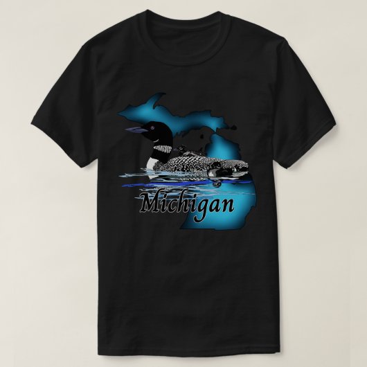 Michigan Loon T-shirt (Design voorkant)