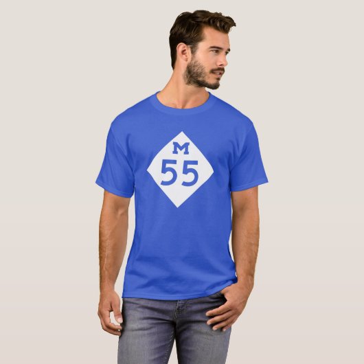 Michigan M-55 T-shirt (Voorkant volledig)