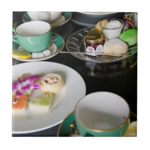 Michigan, Mackinac Island. Grand Hotel Tegeltje