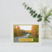 "MICHIGAN MAGIC"/AUTUMN COLORS BRIEFKAART (Staand voorkant)