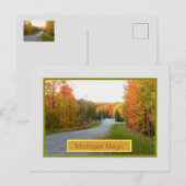 "MICHIGAN MAGIC"/AUTUMN COLORS BRIEFKAART (Voorkant / Achterkant)