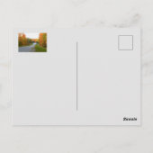 "MICHIGAN MAGIC"/AUTUMN COLORS BRIEFKAART (Achterkant)