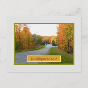 "MICHIGAN MAGIC"/AUTUMN COLORS BRIEFKAART