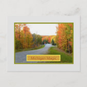 "MICHIGAN MAGIC"/AUTUMN COLORS BRIEFKAART (Voorkant)