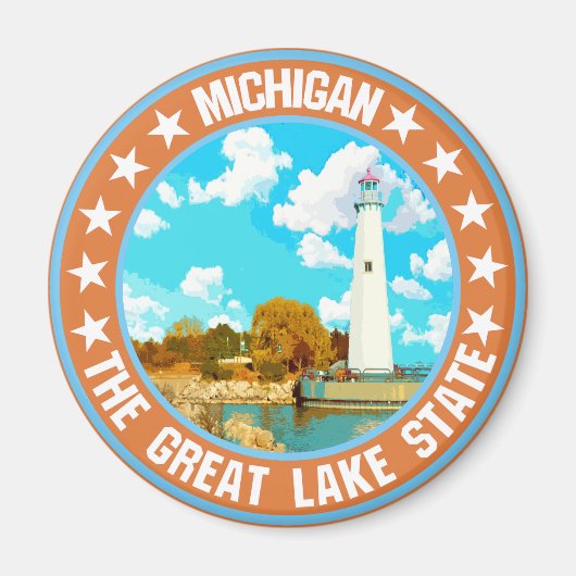 Michigan Magneet (Voorkant)