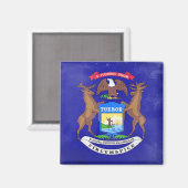Michigan Magneet (Voorkant / Achterkant)