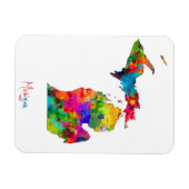 Michigan Map Magneet (Horizontaal)