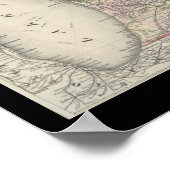 Michigan Map Poster (Hoek)