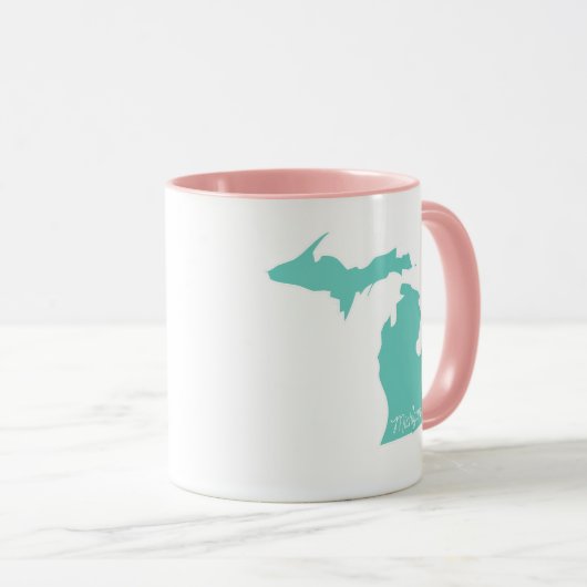 Michigan met hart mok (Voorkant rechts)