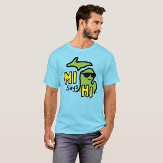 Michigan - MI zegt HI™ Full Color-Shirt T-shirt