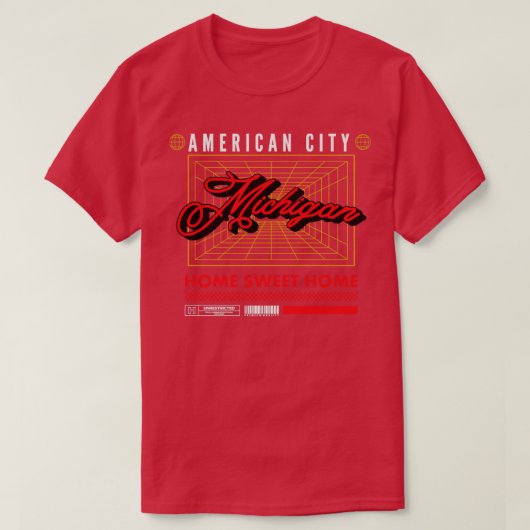 michigan michigan t-shirt (Design voorkant)