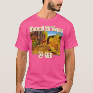 Michigan Michigander Grote Meren M-119 Tunnel Van T-shirt