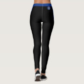 Michigan mode leggings, Michigan Vlag / sport Leggings (Achterkant)