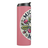 Michigan Mom Cherry Blossom Art Thermosbeker (Gedraaid links)