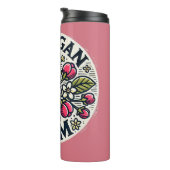 Michigan Mom Cherry Blossom Art Thermosbeker (Geroteerd rechts)