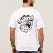 Michigan Moose Stalkers T-Shirt (Achterkant)