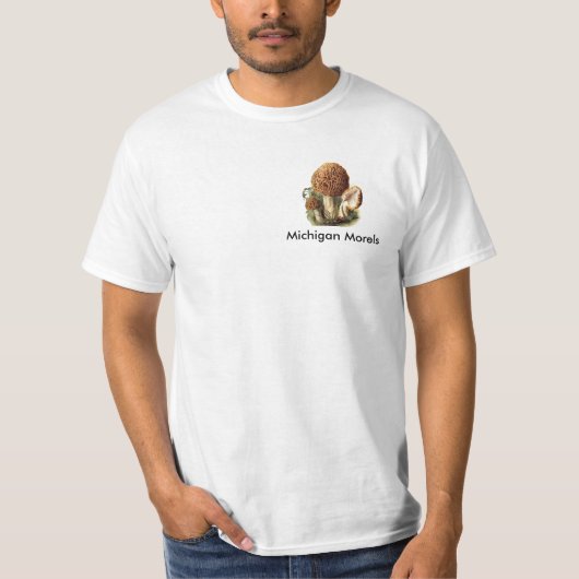 Michigan Morels T-shirt (Voorkant)